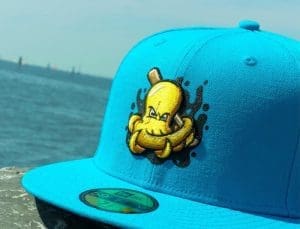 Inky TATC OctoSlugger 59Fifty Fitted Hat by Dionic x New Era Front
