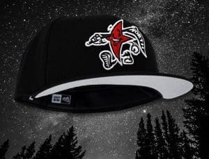 North Star Mascot Black 59Fifty Fitted Hat by Noble North x New Era
