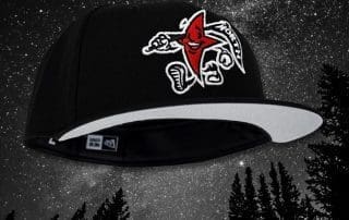 North Star Mascot Black 59Fifty Fitted Hat by Noble North x New Era
