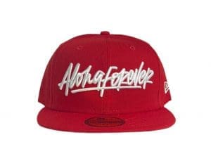 Aloha Forever Red 59Fifty Fitted Hat by 808allday x New Era