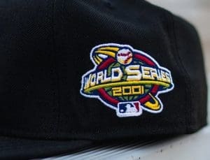 Arizona Diamondbacks 2001 World Series Black 59Fifty Fitted Hat by MLB x New Era Patch