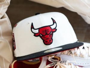 Chicago Bulls Established 1966 Two-Tone 59Fifty Fitted Hat by NBA x New Era Front