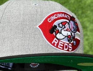 Cincinnati Reds 1988 ROTY Jackie Robinson Award Heather Grey 59Fifty Fitted Hat by MLB x New Era