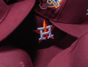 Hat Club Merlot 59Fifty Fitted Hat Collection by MLB x New Era Front