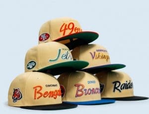 Hat Club NFL Vegas Gold 2023 59Fifty Fitted Hat Collection by NFL x New Era