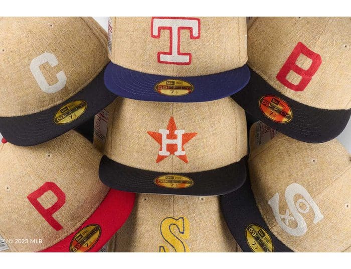 MLB Harris Tweed 2023 59Fifty Fitted Hat Collection by MLB x