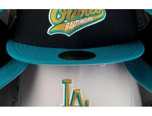 MLB Just Caps Cadet Blue 59Fifty Fitted Hat Collection by MLB x New Era