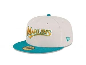 MLB Just Caps Cadet Blue 59Fifty Fitted Hat Collection by MLB x New Era Left