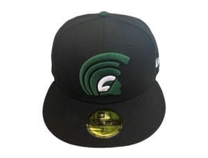 Mua Black Dark Green 59Fifty Fitted Hat by Fitted Hawaii x New Era Front