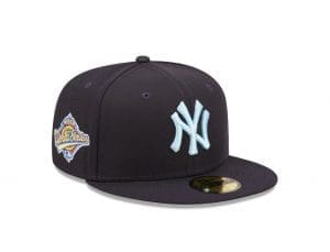 New York Yankees 1996 World Series Cloudblue 59Fifty Fitted Hat by MLB x New Era