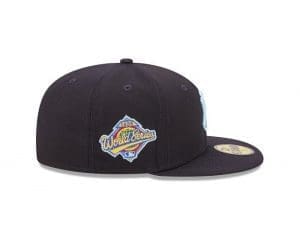 New York Yankees 1996 World Series Cloudblue 59Fifty Fitted Hat by MLB x New Era Patch
