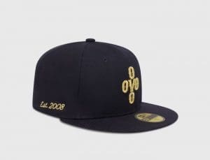 Pom Pom 59Fifty Fitted Hat by OVO x New Era Right