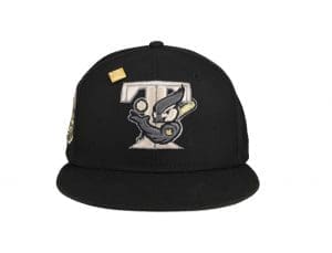 Toronto Blue Jays 30th Season Black Gray 59Fifty Fitted Hat by MLB x New Era
