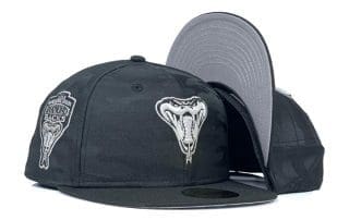 Arizona Diamondbacks Inaugural Season Black Camo 59Fifty Fitted Hat by MLB x New Era