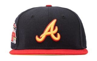 Atlanta Braves 2000 All-Star Game Black Red 59Fifty Fitted Hat by MLB x New Era