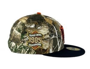 Chicago Bears Realtree 85 Patch 59Fifty Fitted Hat by NFL x New Era Patch