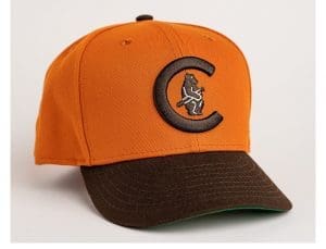 Chicago Cubs Burnt Orange Burnt Wood 59Fifty Fitted Hat by MLB x New Era