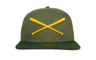 Crossed Bats Logo JustFitteds 15th Anniversary 59Fifty Fitted Hat by JustFitteds x New Era