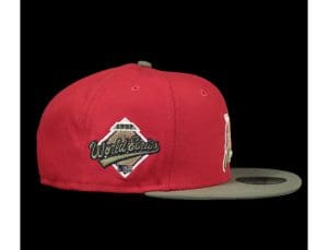 Florida Marlins 1997 World Series Red Gray 59Fifty Fitted Hat by MLB x New Era Patch