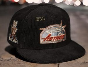 Houston Astros 35th Anniversary Black Cord 59Fifty Fitted Hat by MLB x New Era