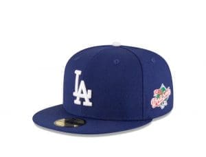 Los Angeles Dodgers 1988 World Series Blue 59Fifty Fitted Hat by MLB x New Era Left