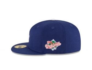 Los Angeles Dodgers 1988 World Series Blue 59Fifty Fitted Hat by MLB x New Era Back