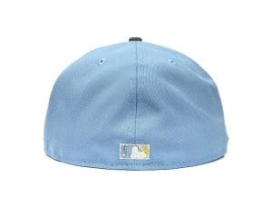 Minnesota Twins 40th Season Sky Blue Black 59Fifty Fitted Hat by MLB x New Era Back