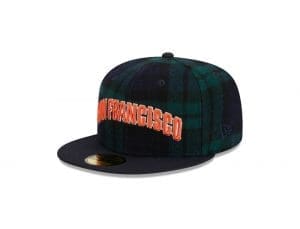 MLB Plaid 2023 59Fifty Fitted Hat Collection by MLB x New Era Left