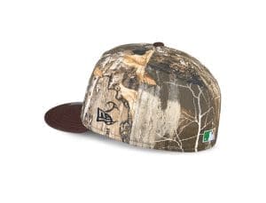 New York Yankees 1999 World Series Realtree 59Fifty Fitted Hat by MLB x New Era Back