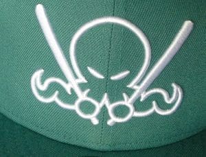 Pine OctoSlugger 59Fifty Fitted Hat by Dionic x New Era Front