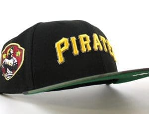 Pittsburgh Pirates Roberto Clemente Black Woodland Camo 59Fifty Fitted Hat by MLB x New Era