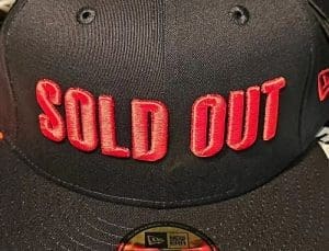 Sold Out Black 59Fifty Fitted Hat by JustFitteds x New Era Front