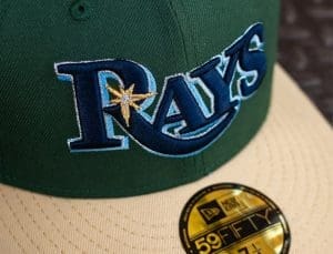 Tampa Bay Rays Tropicana Field Forest Beige 59Fifty Fitted Hat by MLB x New  Era