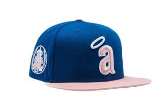 Anaheim Angels Blue Salmon 59Fifty Fitted Hat by MLB x New Era