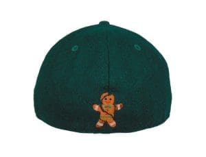 Berlin Grinch Bear Dark Green 59Fifty Fitted Hat by JustFitteds x New Era Back