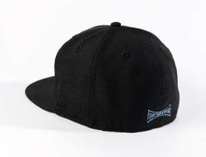 Birmingham Black Barons Black Grey 59Fifty Fitted Hat by New Era Back