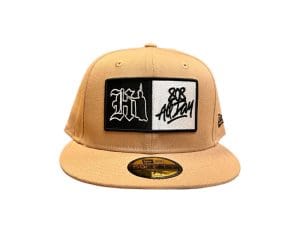 Box Hi Kame Camel 59Fifty Fitted Hat by 808allday x New Era