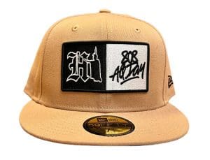 Box Hi Kame Camel 59Fifty Fitted Hat by 808allday x New Era Front