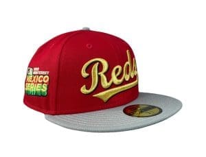 Cincinnati Reds 2019 Mexico Series Scarlet Misty Morning 59Fifty Fitted Hat by MLB x New Era