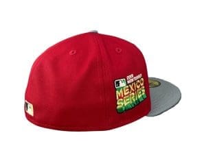 Cincinnati Reds 2019 Mexico Series Scarlet Misty Morning 59Fifty Fitted Hat by MLB x New Era Back