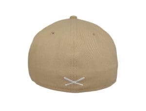 Crossed Bats Logo Camel 59Fifty Fitted Hat by JustFitteds x New Era Back