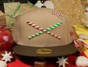 Crossed Bats Logo Xmas 2023 59Fifty Fitted Hat by JustFitteds x New Era