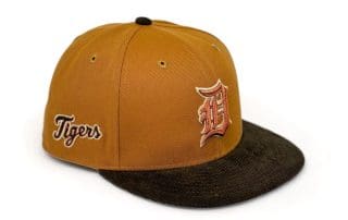 Detroit Tigers Brown Bronze 59Fifty Fitted Hat by MLB x New Era