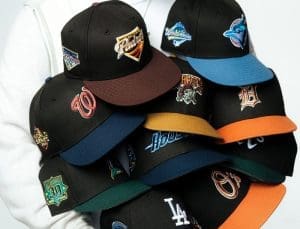 Hat Club Black Dome 2tones 2023 59Fifty Fitted Hat Collection by MLB x New Era