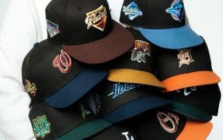 Hat Club Black Dome 2tones 2023 59Fifty Fitted Hat Collection by MLB x New Era