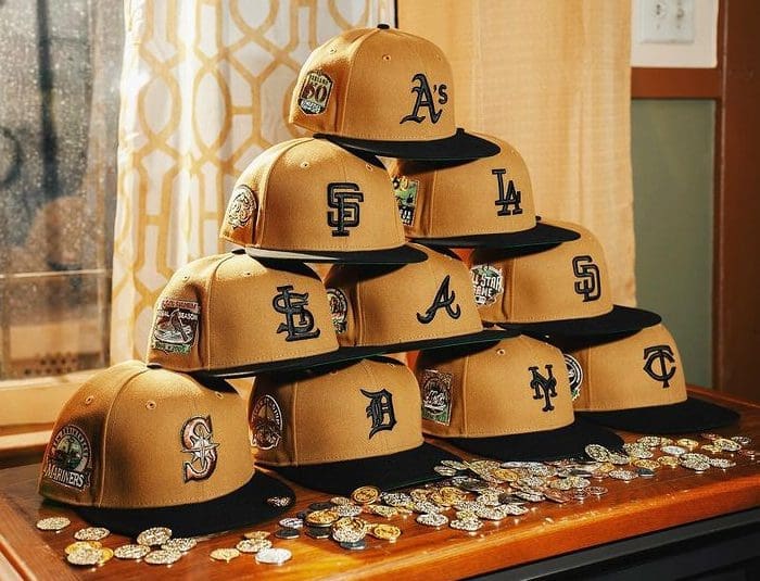 Hat Club Old Gold 2023 59Fifty Fitted Hat Collection by MLB x New Era