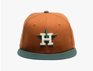 Houston Astros Tomato Basil 59Fifty Fitted Hat by MLB x New Era