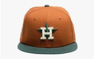 Houston Astros Tomato Basil 59Fifty Fitted Hat by MLB x New Era