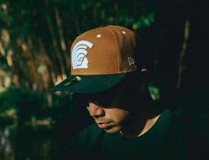 Mua Toasted Peanut Dark Green 59Fifty Fitted Hat by Fitted Hawaii x New Era
