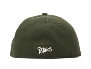 Politics Forest Green 59Fifty Fitted Hat by Politics x New Era Back